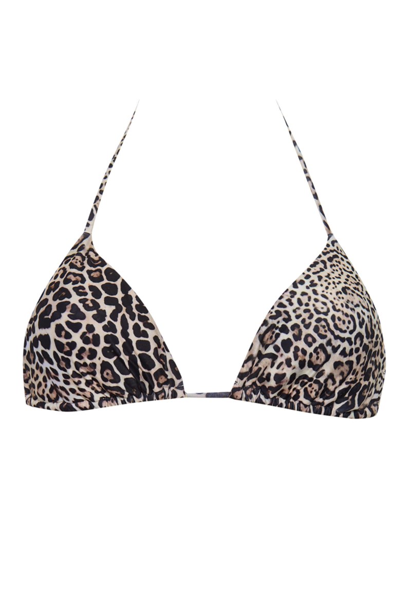 LEOPARD PRINTED TRIANGLE BIKINI TOP-25801157-301