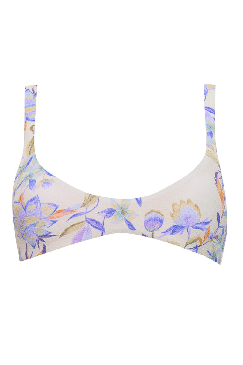 FLORAL PRINTED SWIMWEAR BIKINI TOP-25801440-800