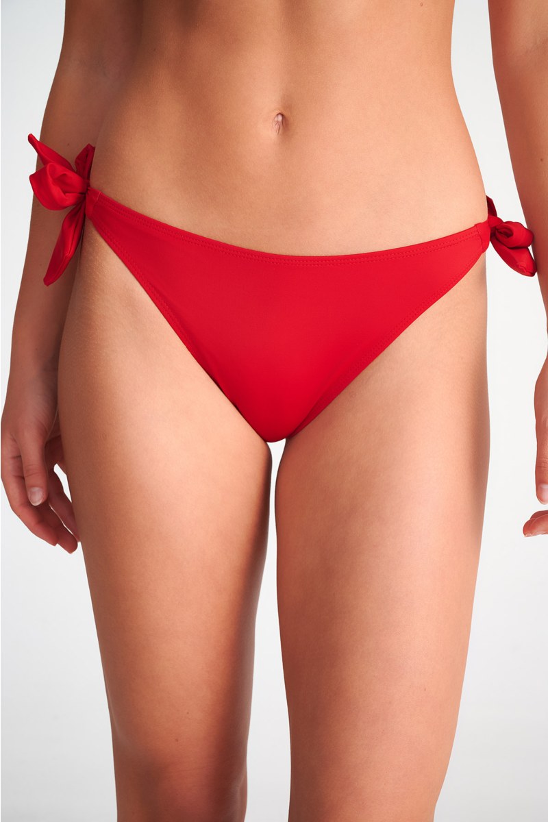 RECYCLED STRING SWIMWEAR BIKINI BOTTOM-25802000-631