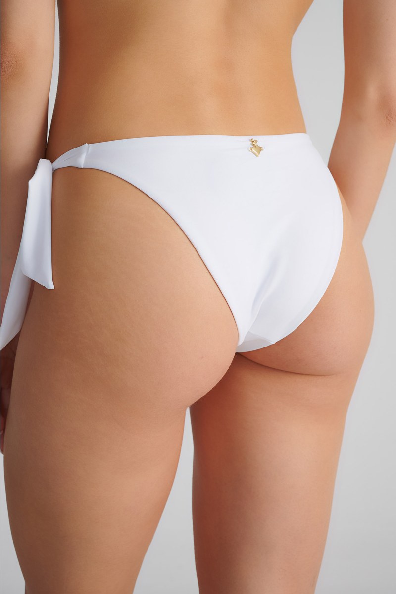 RECYCLED SWIMWEAR TIE-SIDE BIKINI SLIP-25802002-100