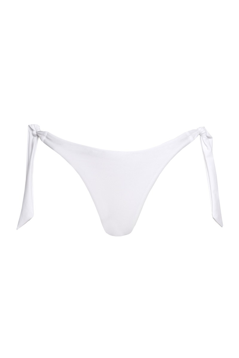 RECYCLED SWIMWEAR TIE-SIDE BIKINI SLIP-25802002-100