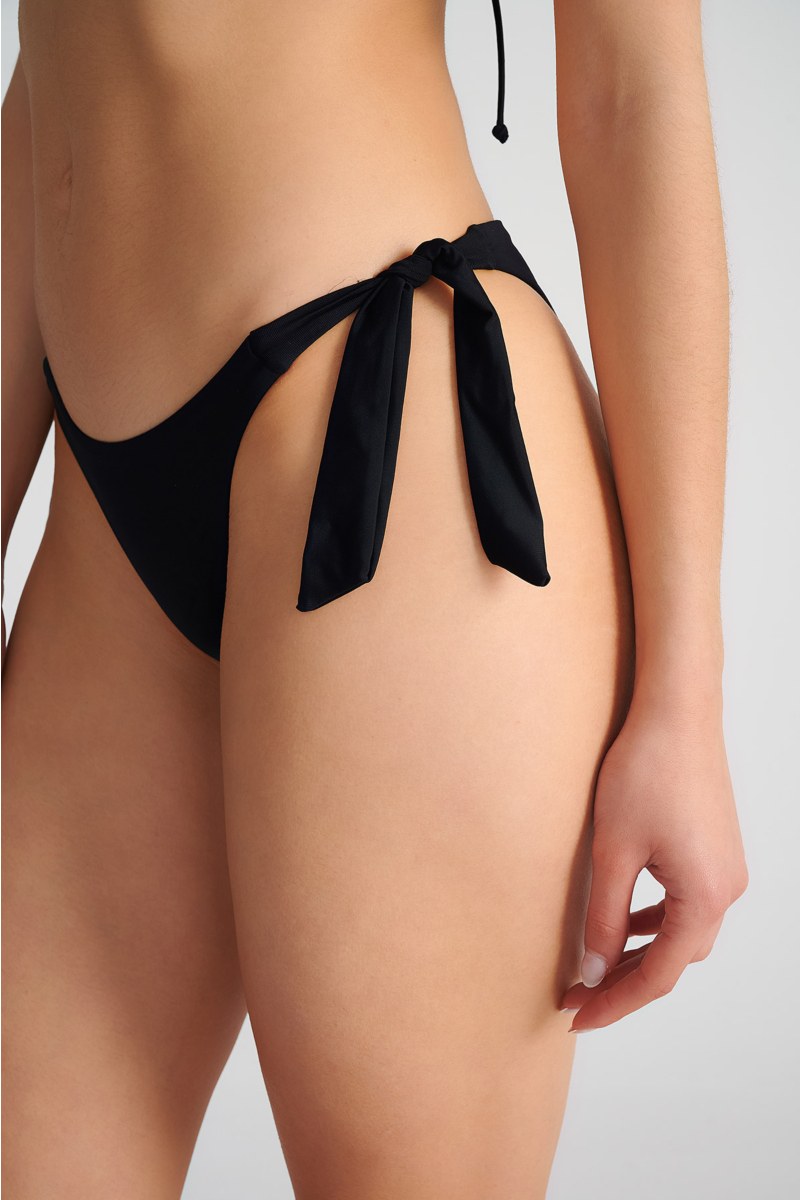 RECYCLED SWIMWEAR TIE-SIDE BIKINI SLIP-25802002-110