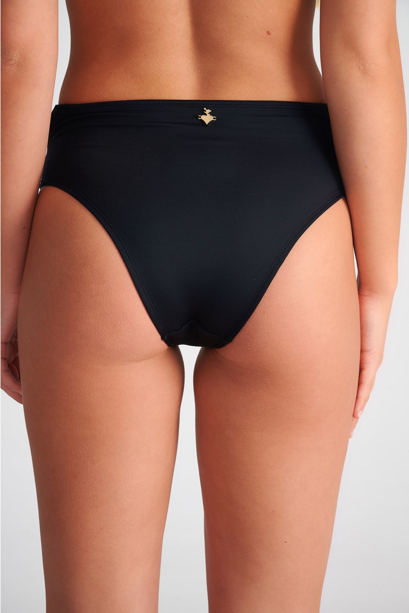 RECYCLED BIKINI SLIP WITH FRONT TWIST DETAIL-25802003-110