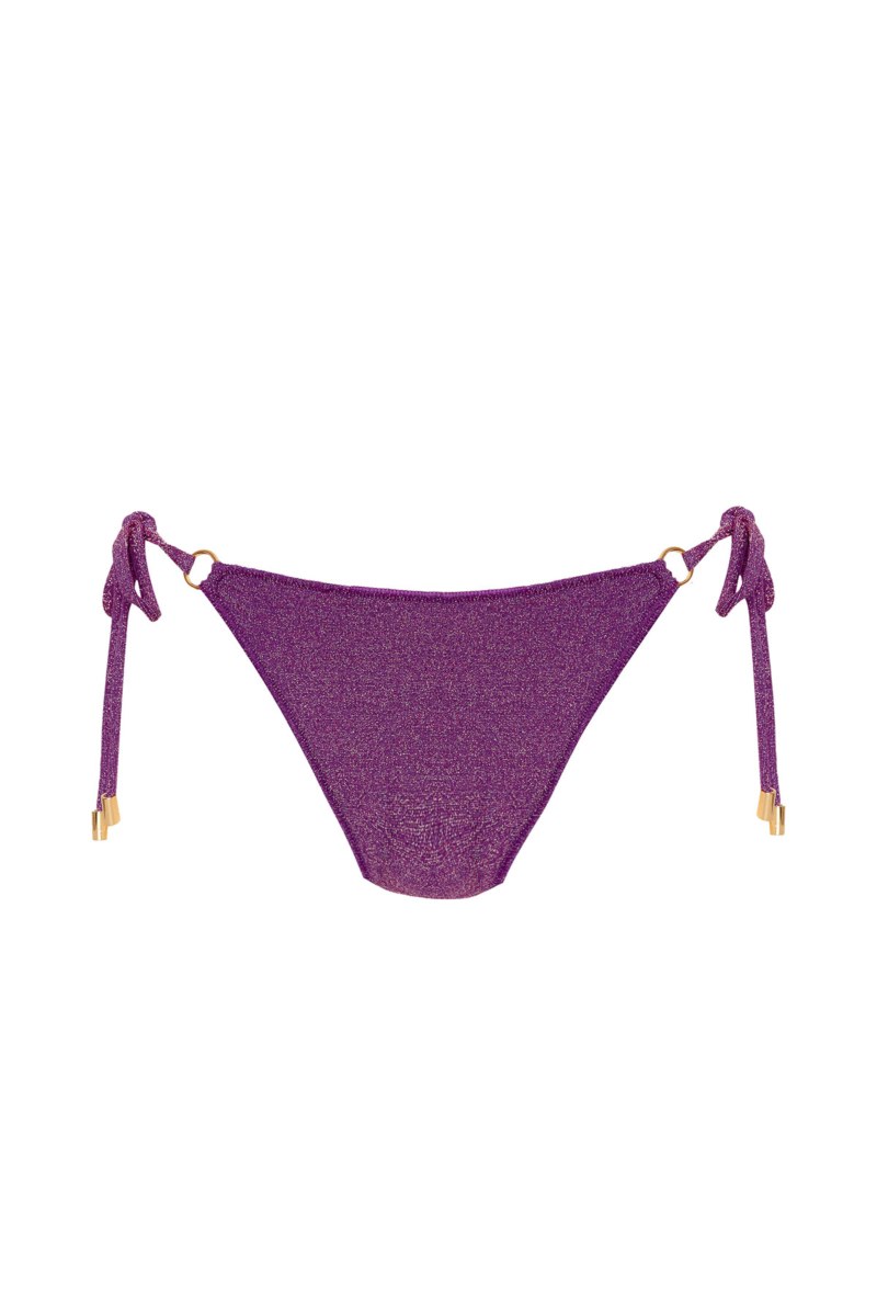 TIE-SIDE SWIMWEAR BIKINI SLIP IN GLITTER DETAILS-25802725-800