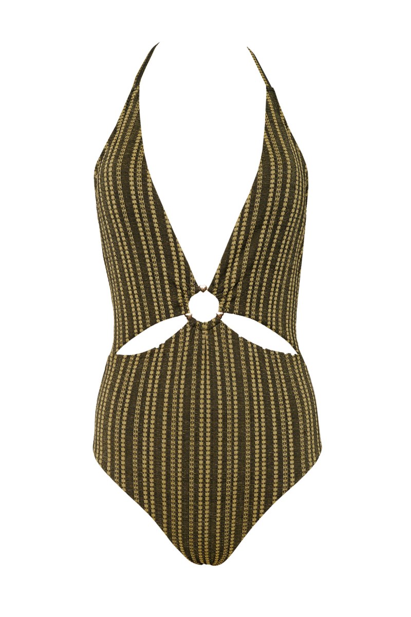 PRINTED ONEPIECE SWIMSUIT WITH OPEN BACK-25804135-110