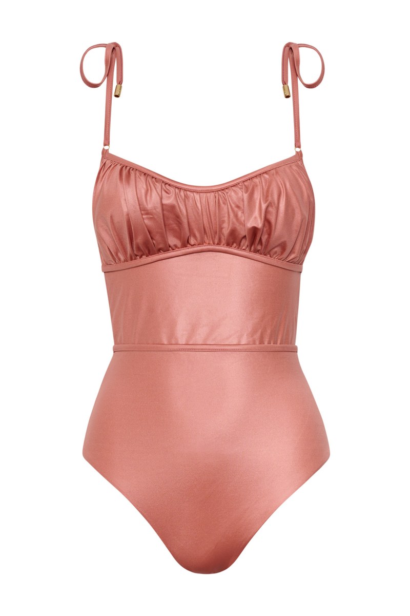 ONEPIECE SWIMSUIT IN SHINY LOOK-25804670-720