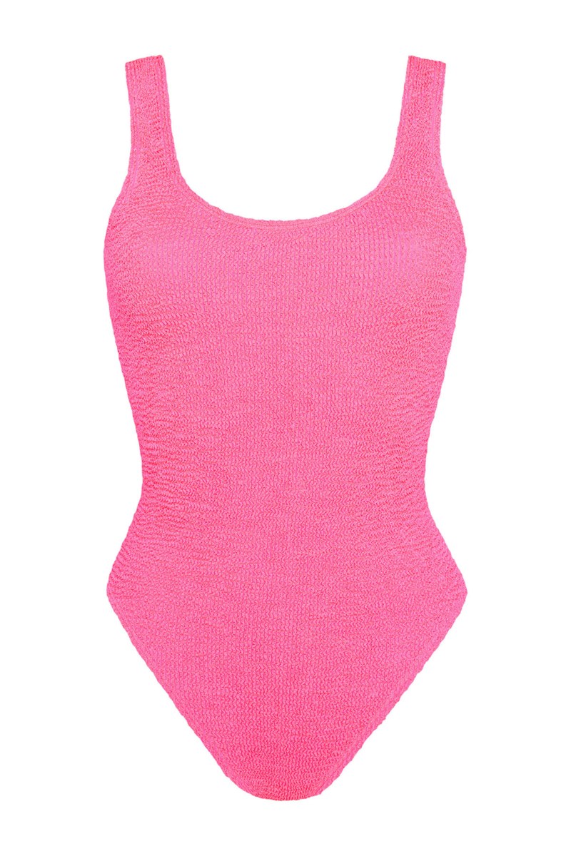 CRINKLED ONEPIECE SWIMSUIT WITH OPEN BACK-25804690-714