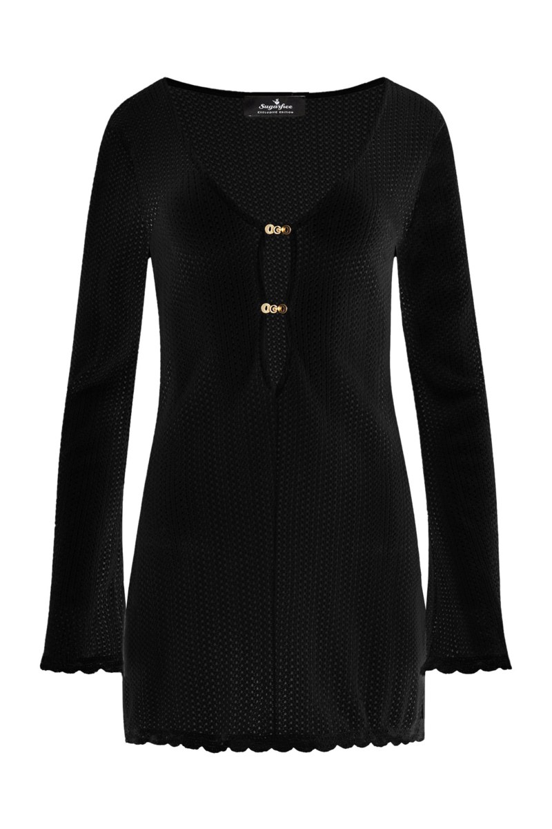 ΜΑΚΡΥΜΑΝΙΚΟ ΗΜΙΔΙΑΦΑΝΟ ΚΡΟΣΕ ΦΟΡΕΜΑ/ΚΑΦΤΑΝΙ-25805611-110