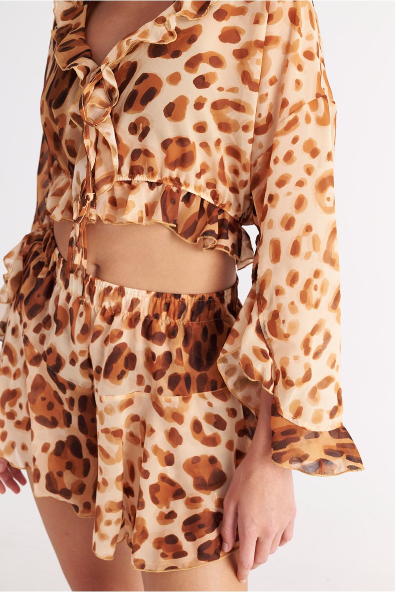 KONTO ΗΜΙΔΙΑΦΑΝΟ ΠΟΥΚΑΜΙΣΟ ΜΕ ΛΕΟΠΑΡ ΤΥΠΩΜΑ ΚΑΙ ΒΟΛΑΝ-25806701-935