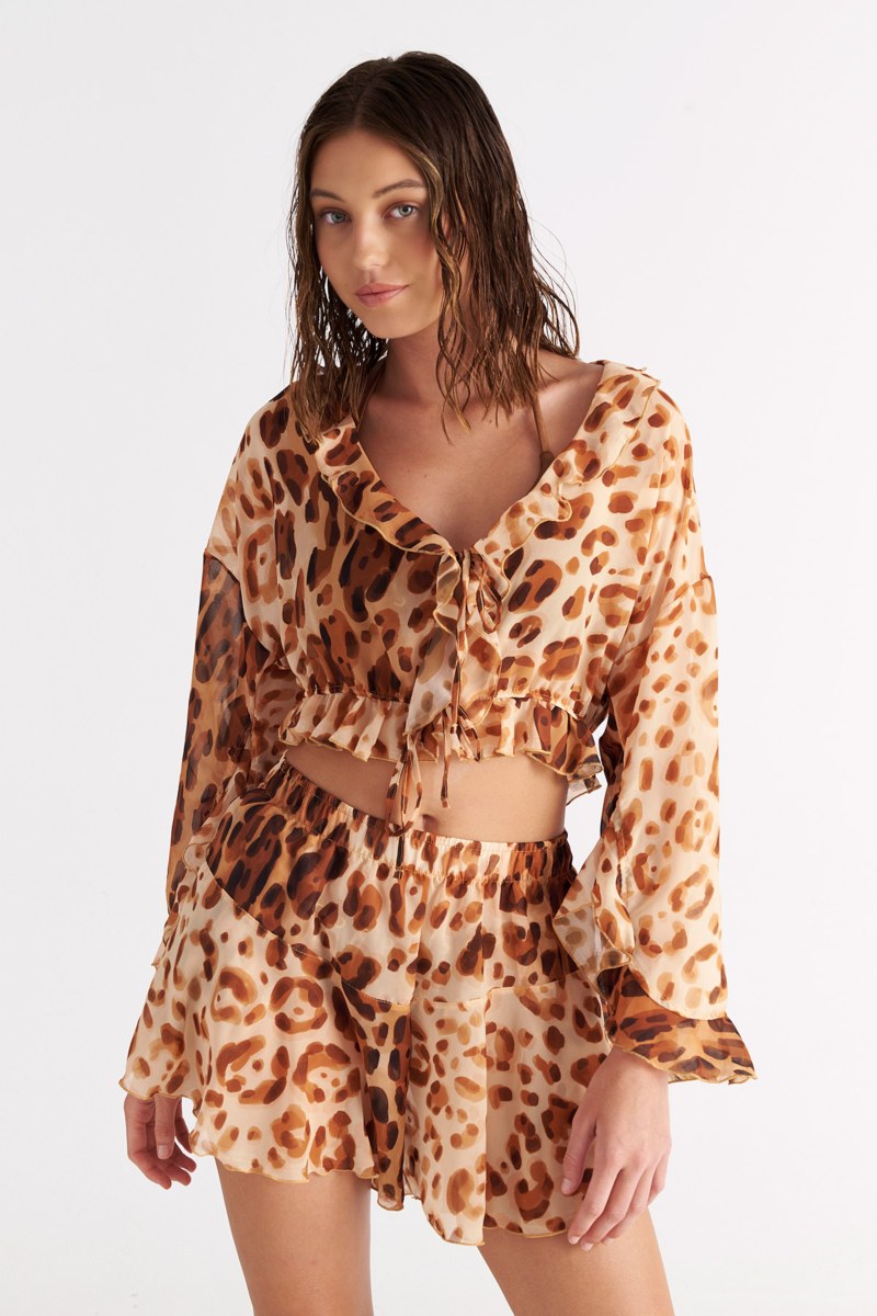 KONTO ΗΜΙΔΙΑΦΑΝΟ ΠΟΥΚΑΜΙΣΟ ΜΕ ΛΕΟΠΑΡ ΤΥΠΩΜΑ ΚΑΙ ΒΟΛΑΝ-25806701-935