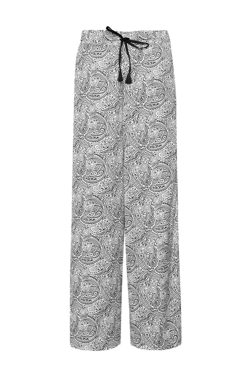 ΨΗΛΟΜΕΣΗ WIDE LEG ΠΑΝΤΕΛΟΝΑ ΜΕ ΣΧΕΔΙΟ ΛΑΧΟΥΡΙ-25807746-103