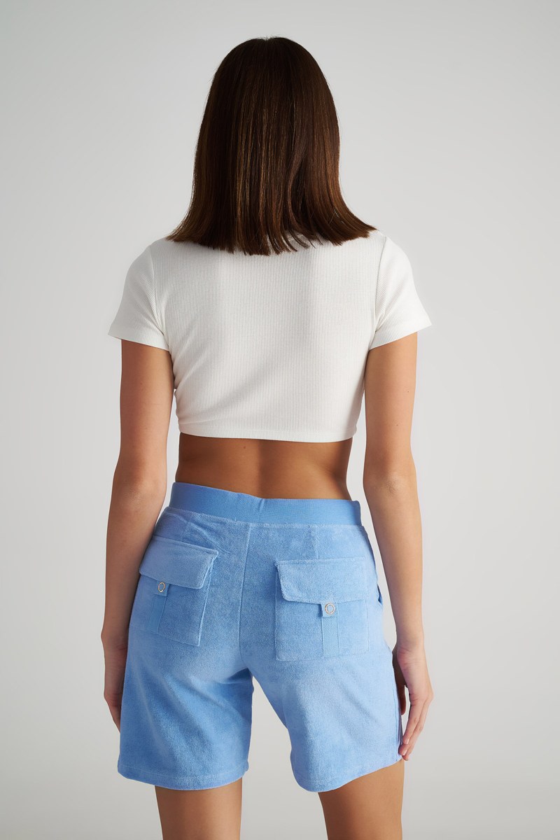 MONOCHROME TERRY BERMUDA-25810003-309