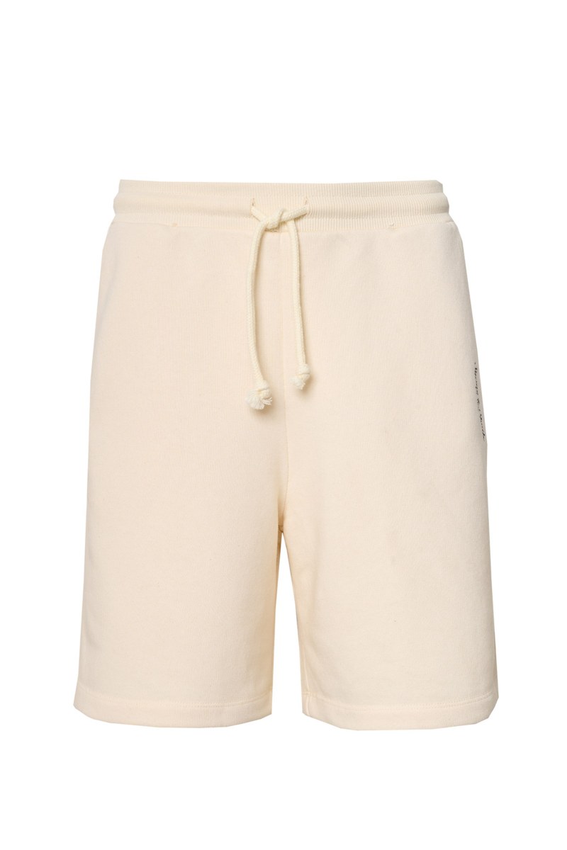 COTTON BERMUDA WITH BLACK EMBROIDERED DETAIL-25810028-103