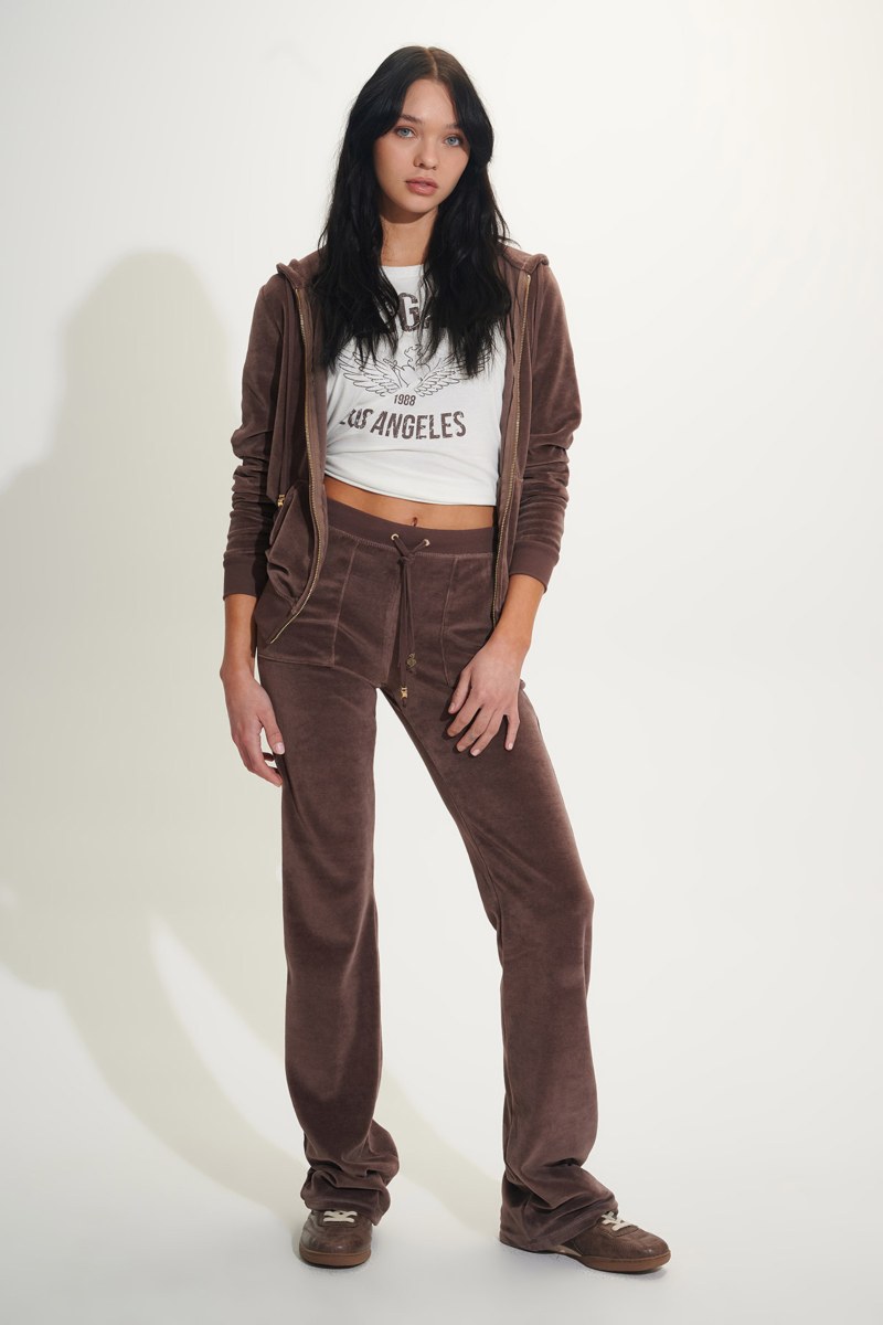 FASHION BASIC VELOUR PANTS-25811000-325