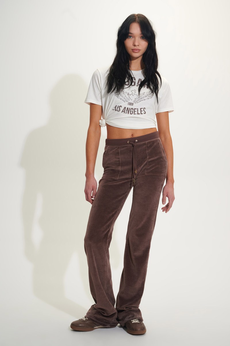 FASHION BASIC VELOUR PANTS-25811000-325