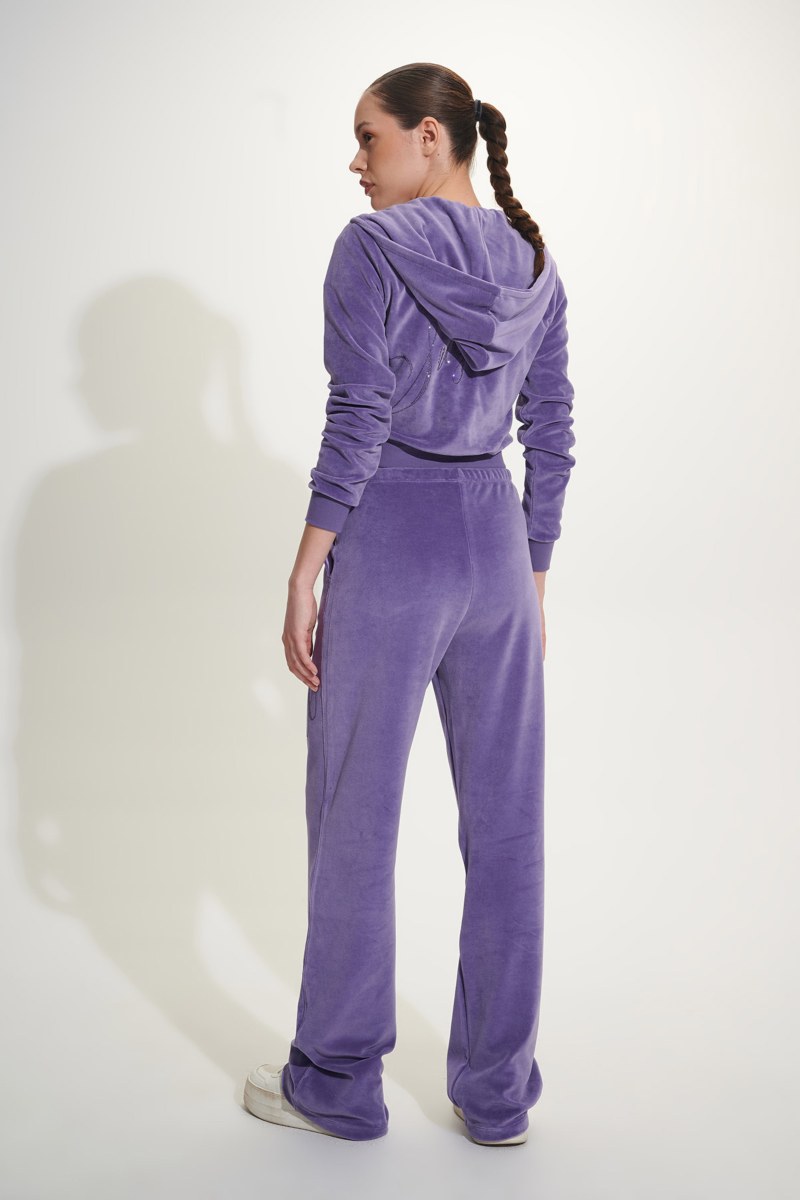 ΨΗΛΟΜΕΣΟ WIDE LEG ΒΕΛΟΥΤΕ ΠΑΝΤΕΛΟΝΙ ΜΕ ΣΤΡΑΣ-25811036-431