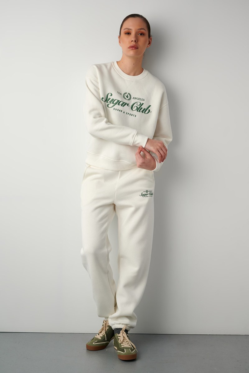 HIGH WAISTED COTTON CUFFED PANTS-25811055-103