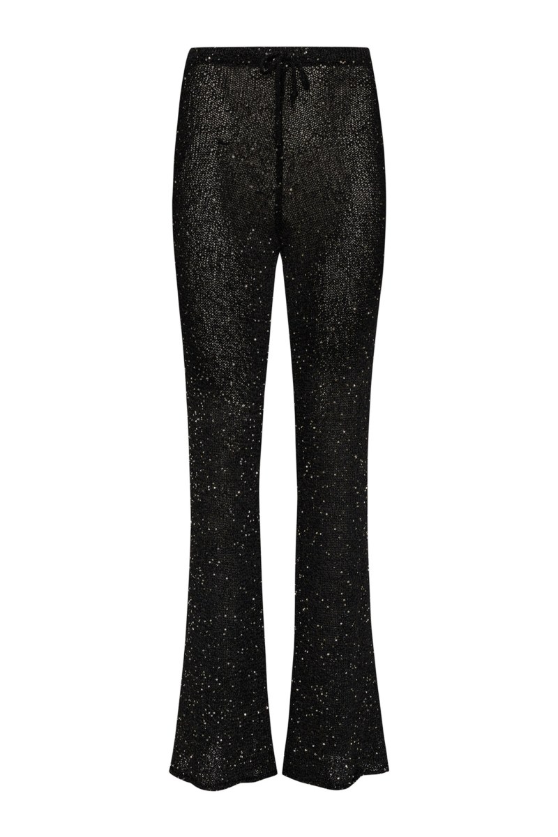 FLARED ΗΜΙΔΙΑΦΑΝΟ LUREX ΠΛΕΚΤΟ ΠΑΝΤΕΛΟΝI-25811203-110