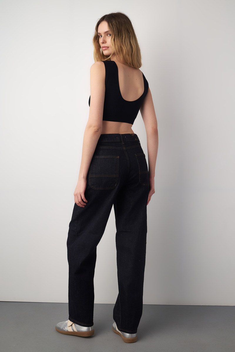 MID-RISE BAGGY JEANS-25811278-424