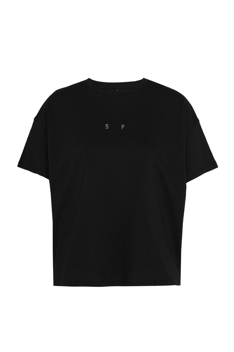 ΚΟΝΤΟΜΑΝΙΚΗ ΜΠΛΟΥΖΑ ΑΠΟ ΟΡΓΑΝΙΚΟ ΒΑΜΒΑΚΙ ΜΕ ΣΤΡΑΣ-25812040-110