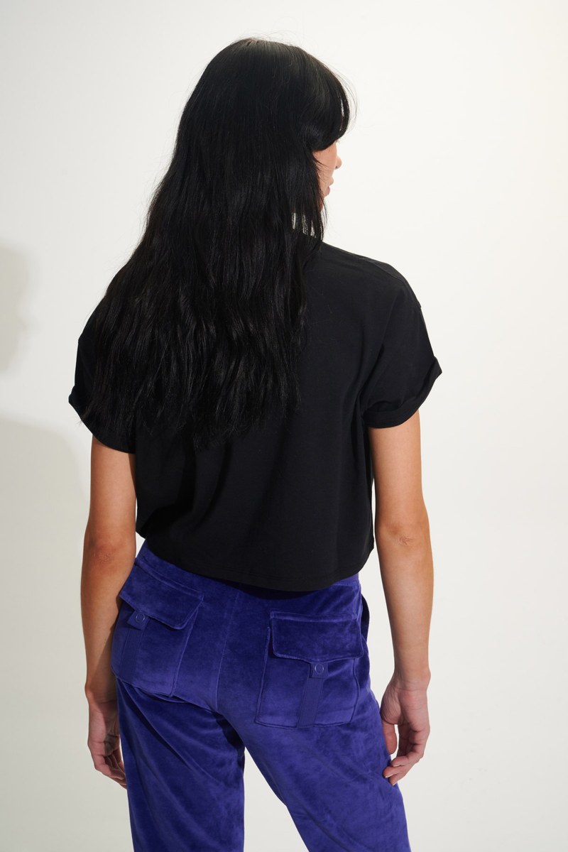 ΚΟΝΤΟΜΑΝΙΚΗ ΜΠΛΟΥΖΑ ΑΠΟ ΟΡΓΑΝΙΚΟ ΒΑΜΒΑΚΙ ΜΕ ΤΥΠΩΜΑ-25812044-110