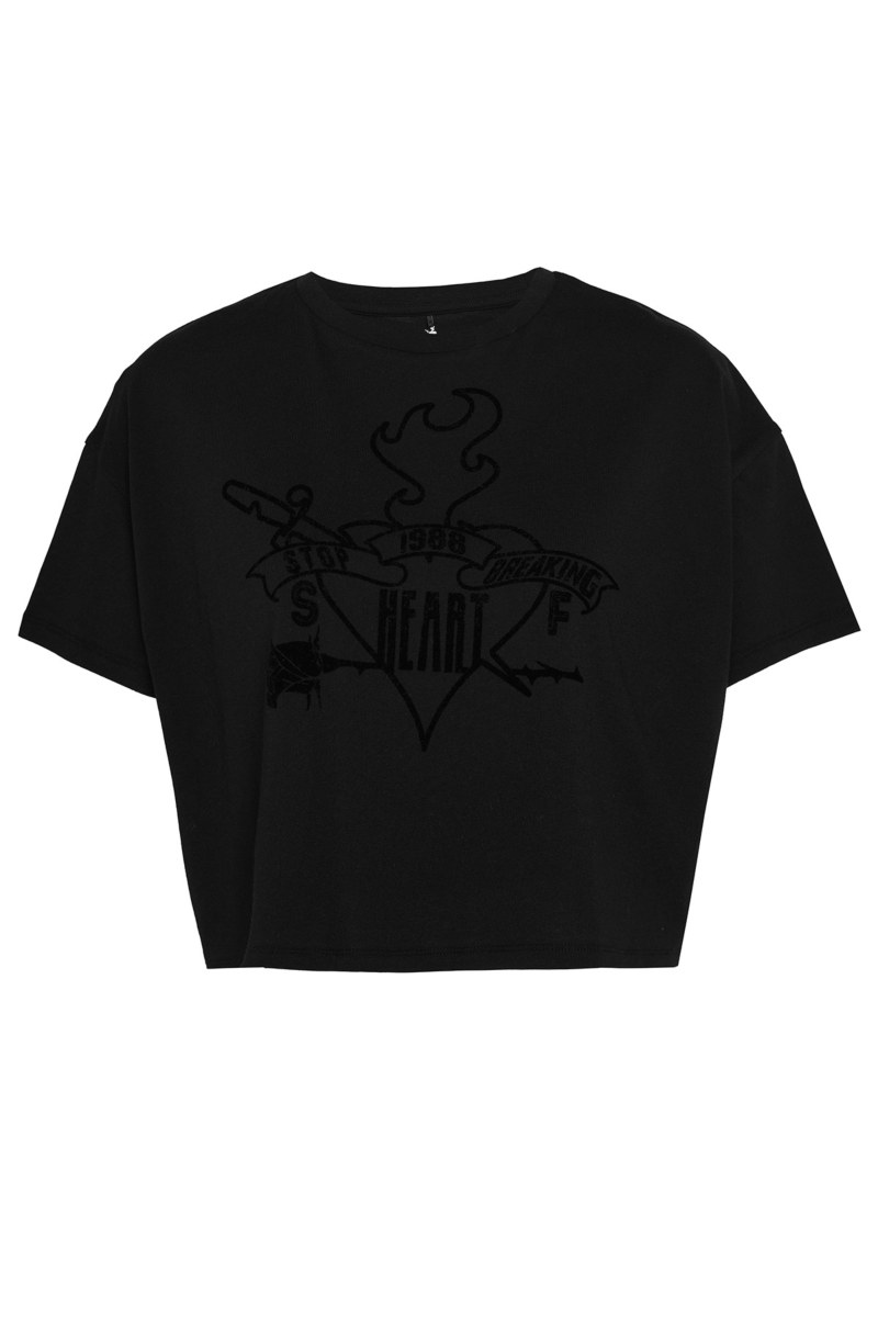 ΚΟΝΤΟΜΑΝΙΚΗ ΜΠΛΟΥΖΑ ΑΠΟ ΟΡΓΑΝΙΚΟ ΒΑΜΒΑΚΙ ΜΕ ΤΥΠΩΜΑ-25812044-110