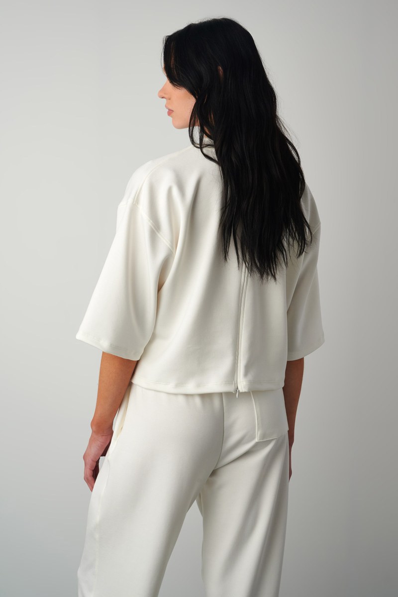 SOFT LIGHT TOUCH OVERSIZED ΜΠΛΟΥΖΑ ΜΕ ΦΕΡΜΟΥΑΡ ΣΤΗΝ ΠΛΑΤΗ-25812075-102