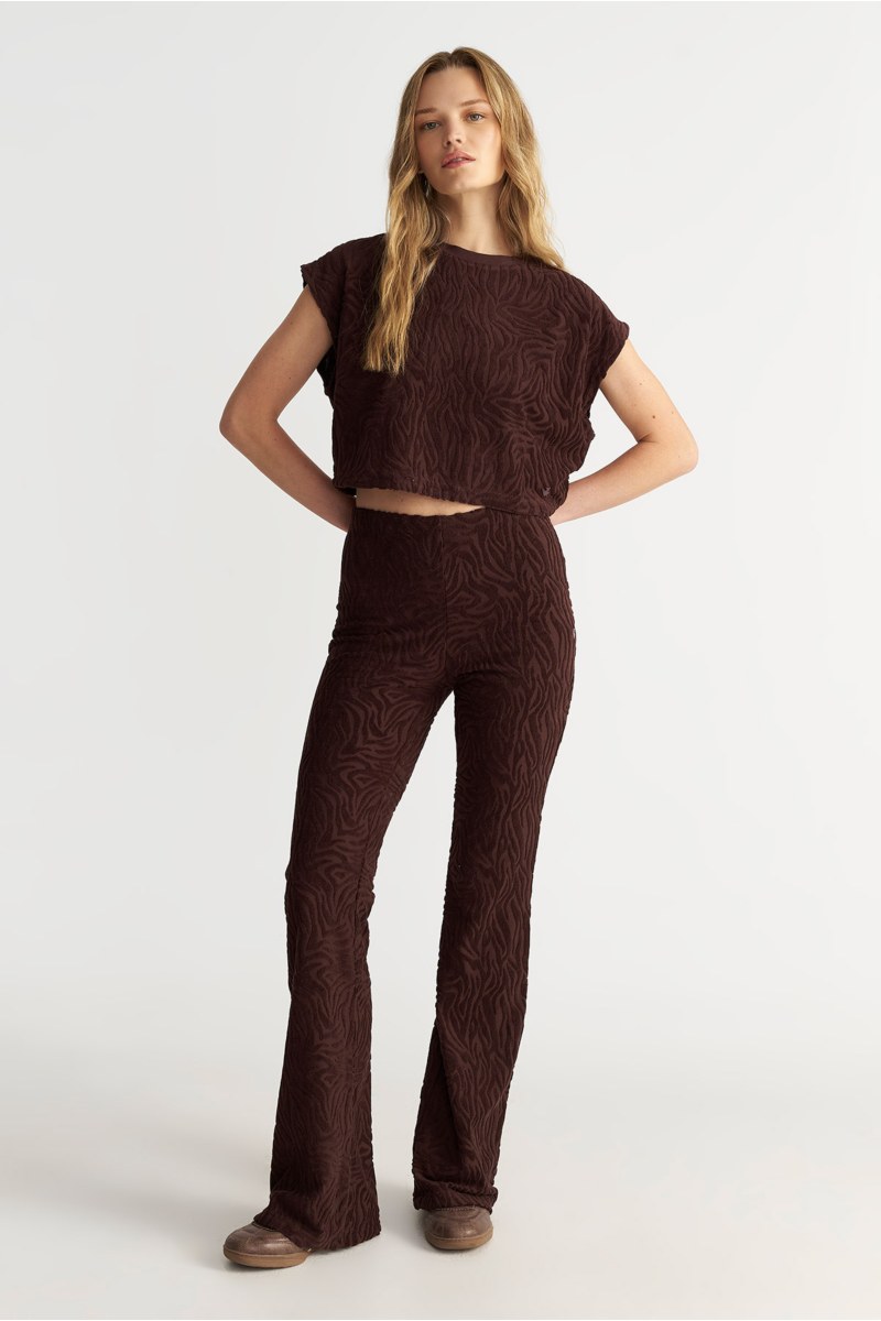 STRUCTURED TERRY CROPPED SWEATSHIRT-25812090-332