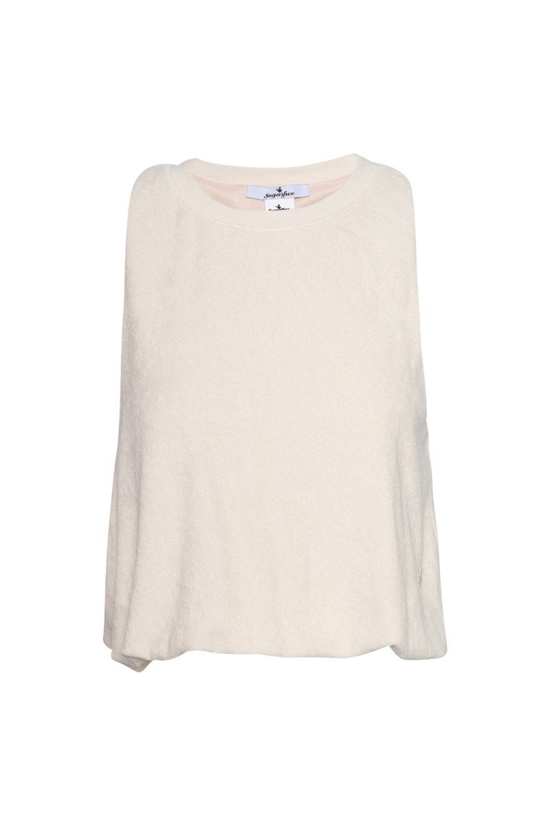 MONOCHROME TERRY SLEEVELESS TOP-25812107-104