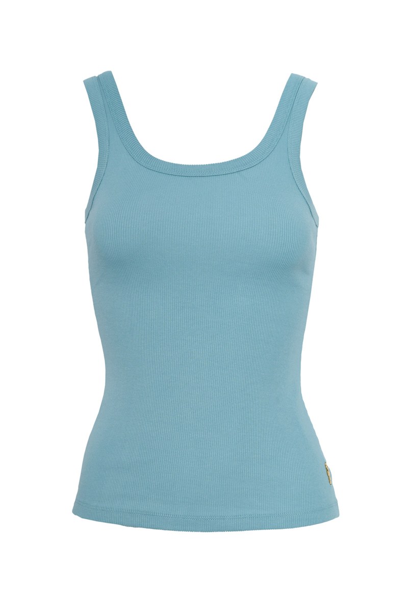 ELASTIC RIBBED TANK TOP-25812143-417
