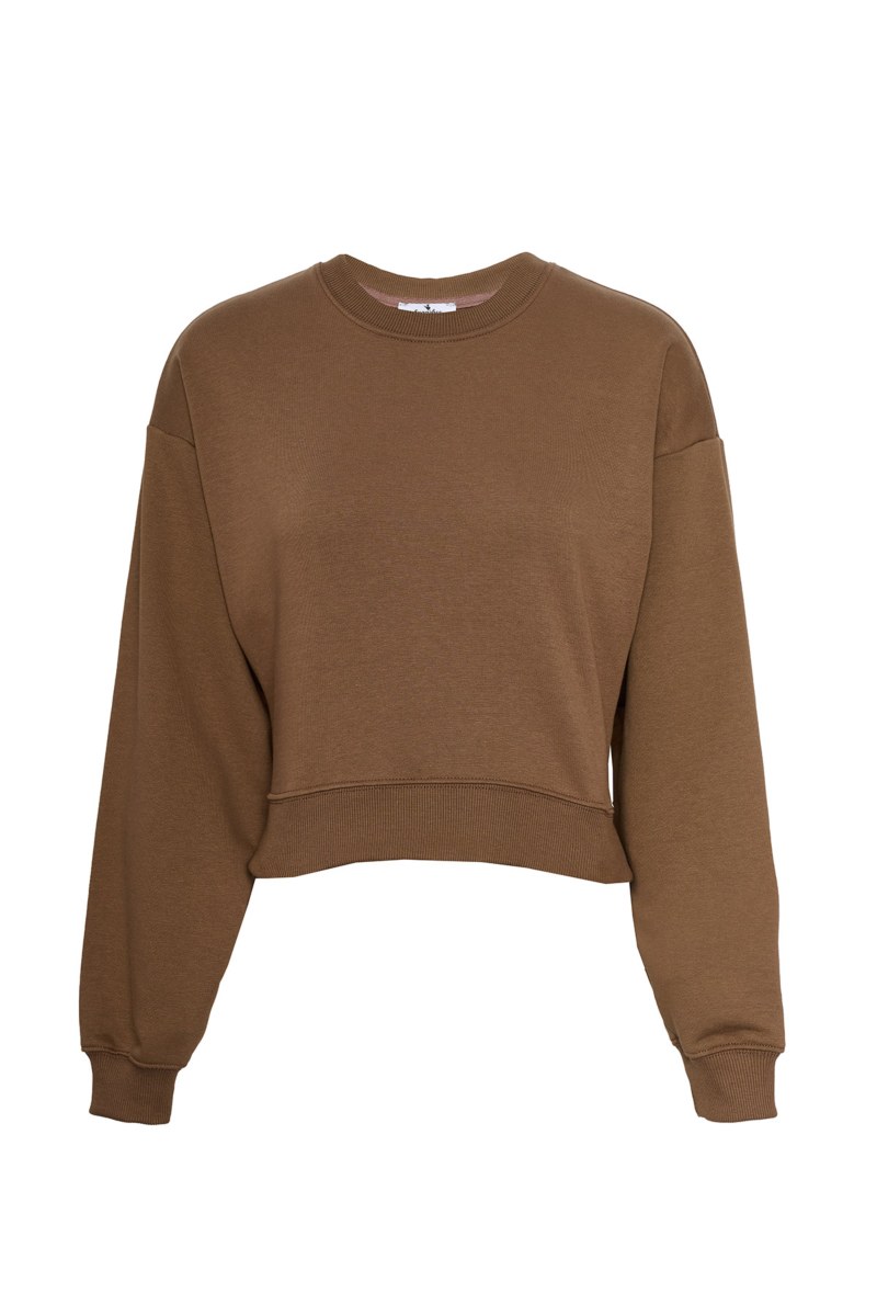 LONG-SLEEVED COTTON CROPPED SWEATSHIRT-25812215-208