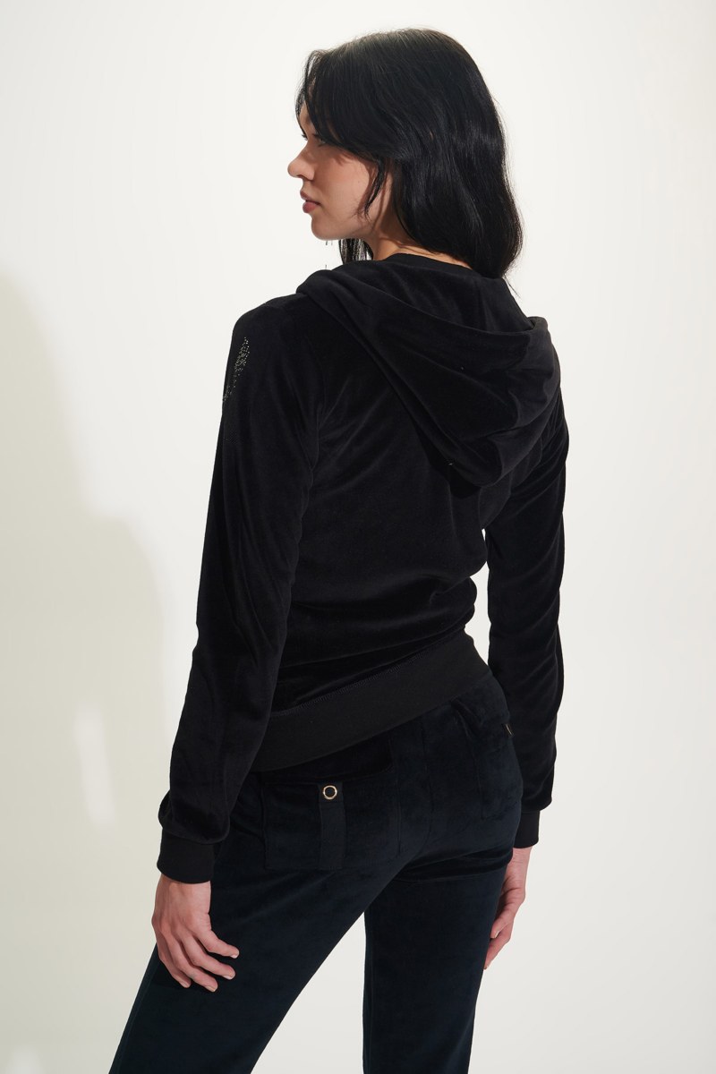 EMBELLISHED VELOUR JACKET-25813007-110