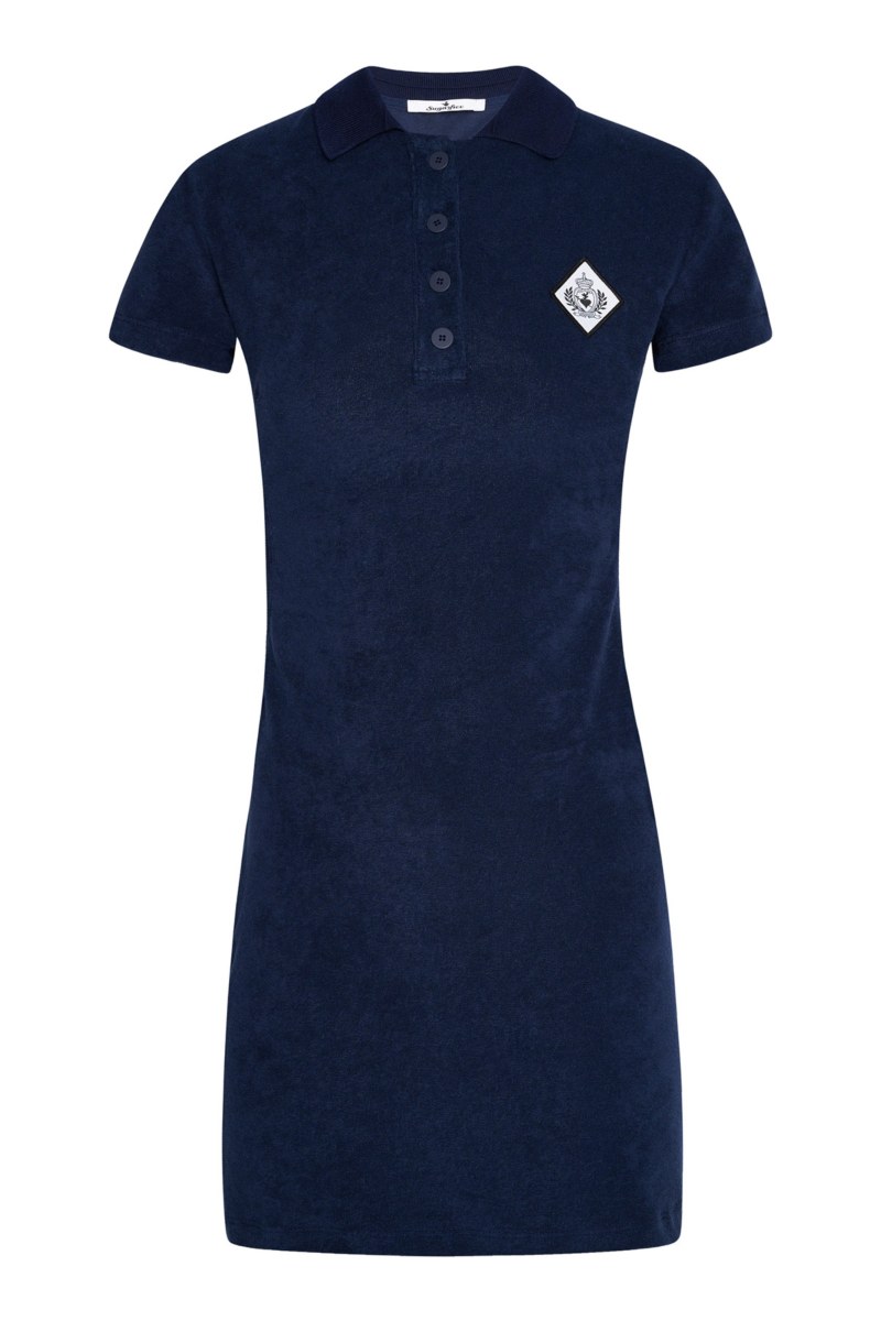 TERRY ΜΙΝΙ DRESS WITH OPEN BACK-25814105-426