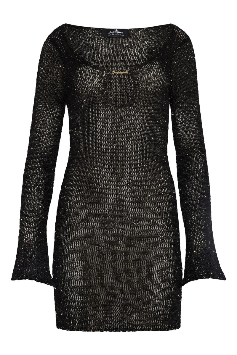 ΜΑΚΡΥΜΑΝΙΚΟ ΠΛΕΚΤΟ ΗΜΙΔΙΑΦΑΝΟ LUREX ΜΙΝΙ ΦΟΡΕΜΑ-25814200-110