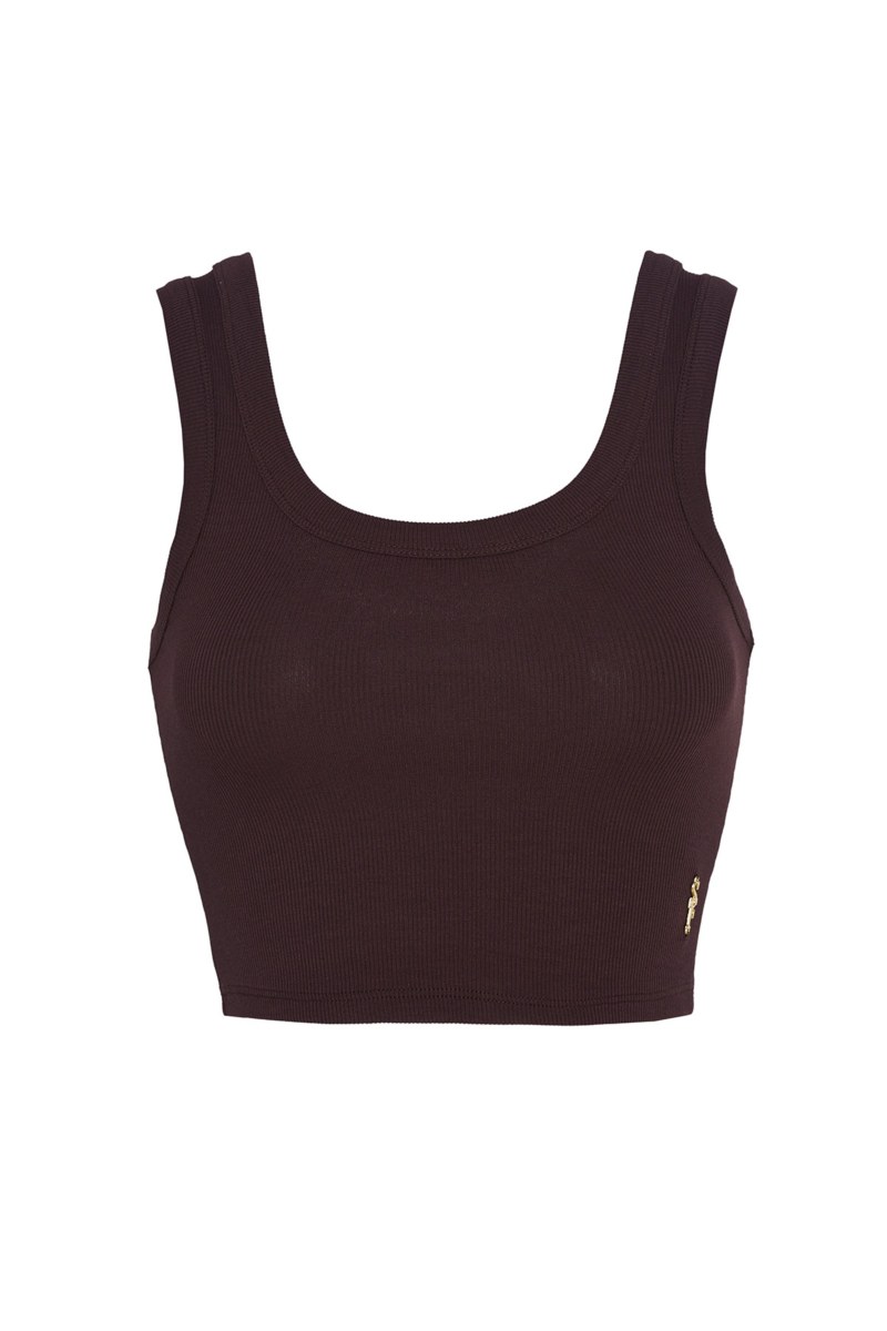 ELASTIC RIBBED STRAPPY CROP TOP-25818146-332