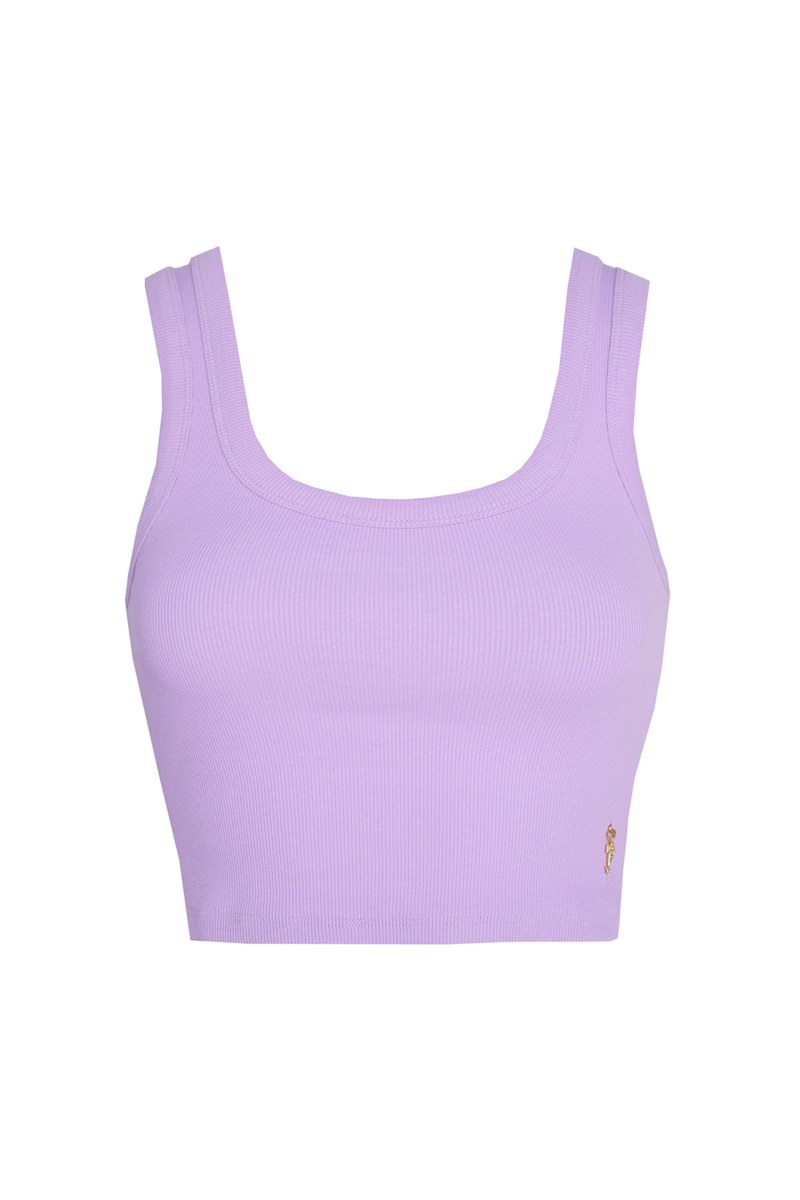 ELASTIC RIBBED STRAPPY CROP TOP-25818146-820