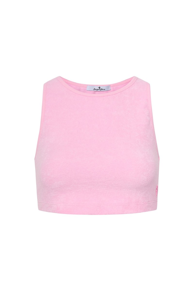 SLEEVELESS TERRY CROP TOP-25818262-710