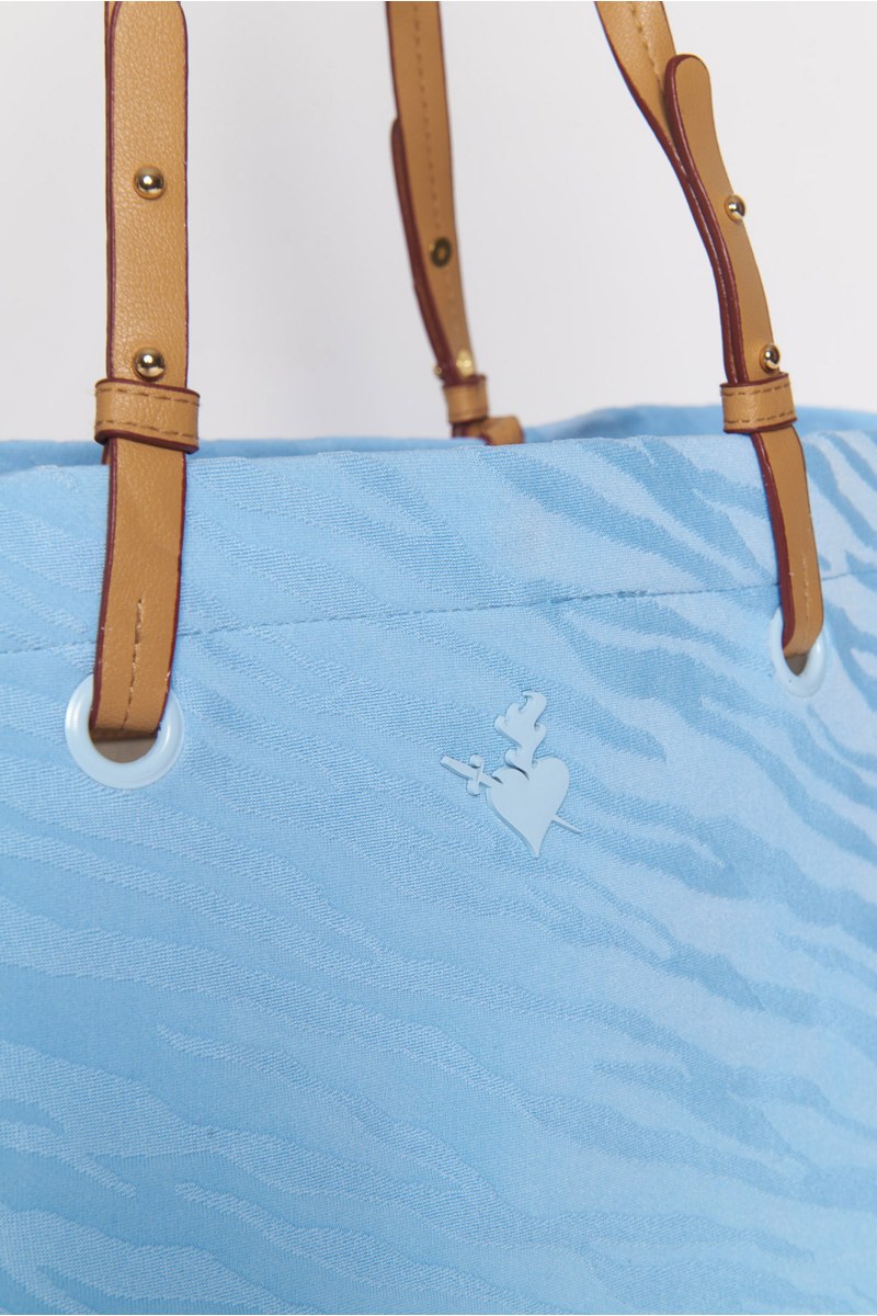 ΠΕΤΣΕΤΕ ΤΣΑΝΤΑ SHOPPER ΜΕ ΖΕΒΡΕ ΤΥΠΩΜΑ-25819012-423