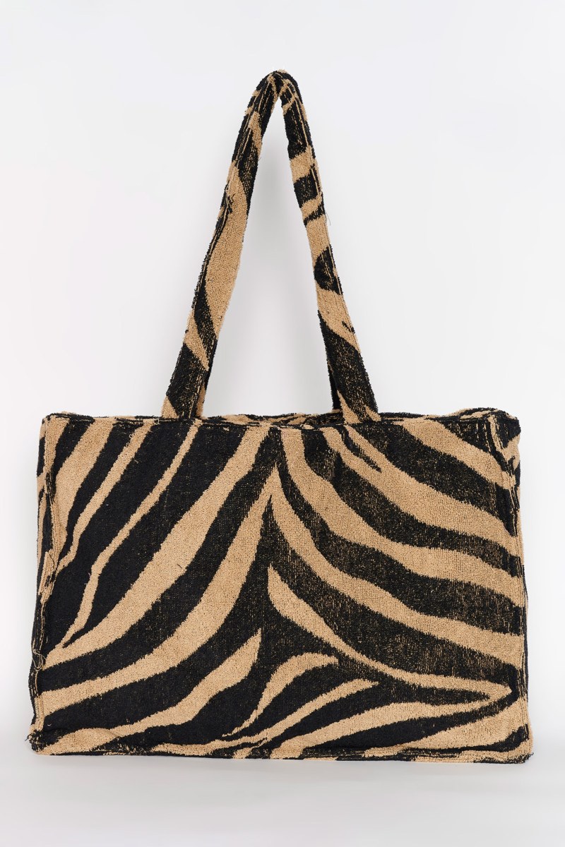 ΠΕΤΣΕΤΕ ΤΣΑΝΤΑ ΘΑΛΑΣΣΗΣ ΩΜΟΥ ΜΕ ΖΕΒΡΕ ΤΥΠΩΜΑ-25819050-301