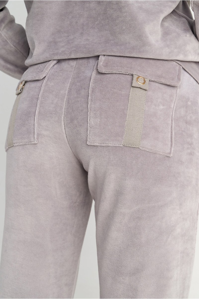 FASHION BASIC VELOUR PANTS-25831000-205
