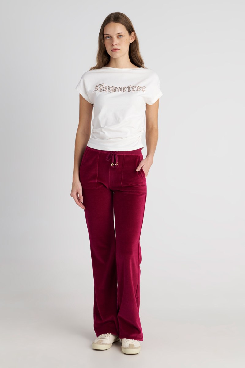 FASHION BASIC VELOUR PANTS-25831000-633