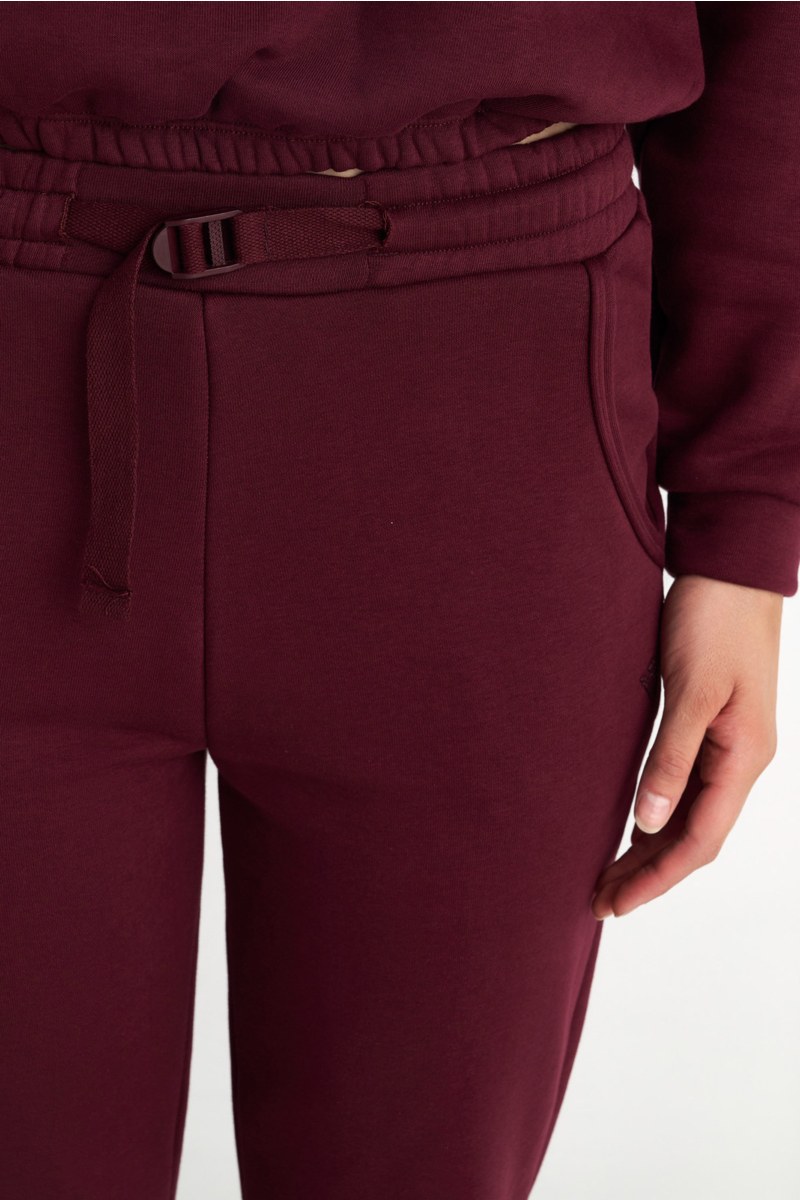 CUFFED HEM COTTON PANTS-25831073-855