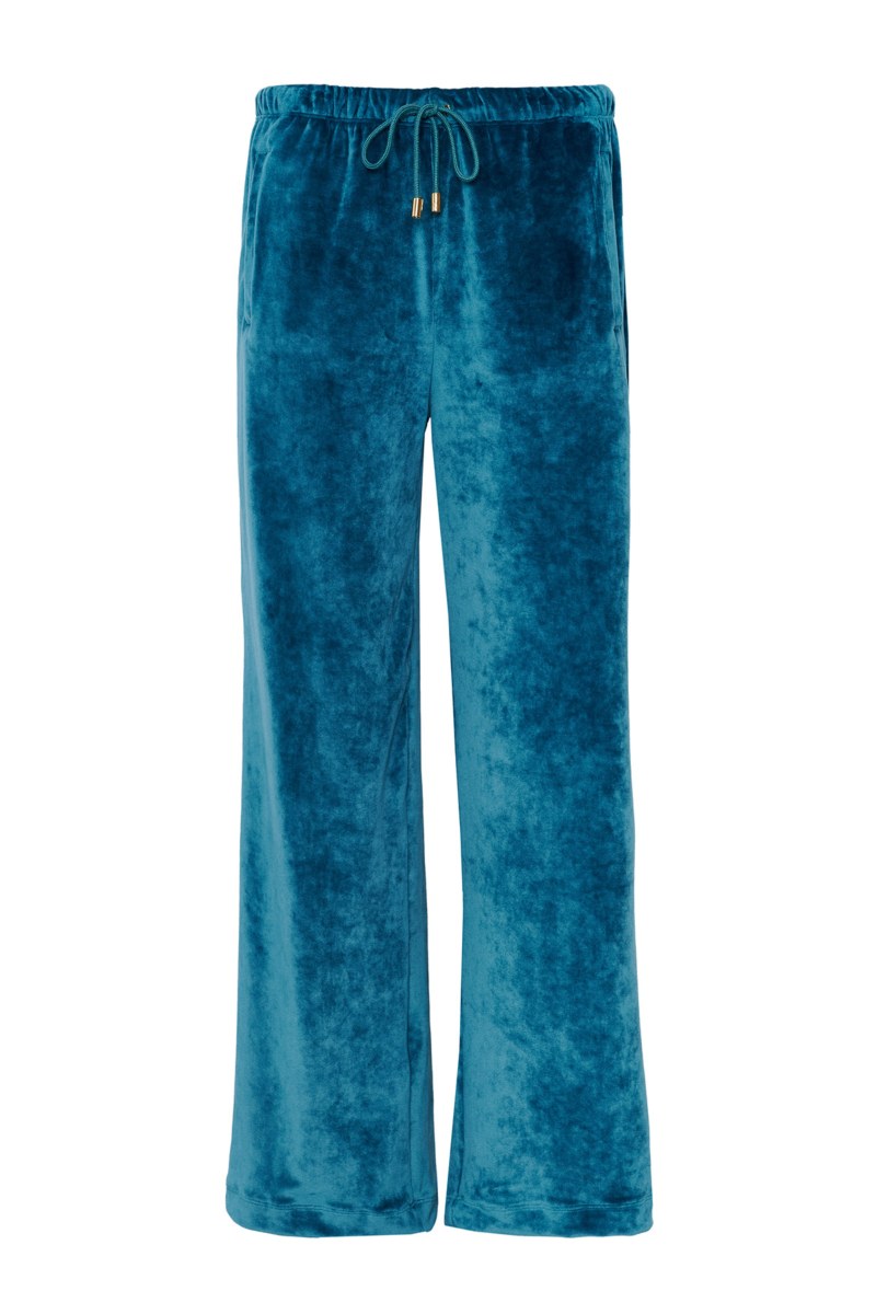 HIGH WAISTED SUPER SOFT VELOUR PANTS IN LOOSE FIT-25831085-404