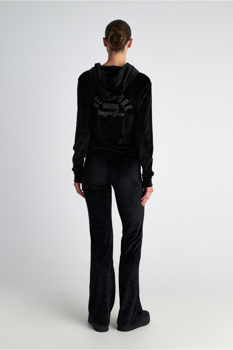 EMBOSSED PRINTED SUPER SOFT VELOUR PANTS-25831086-110