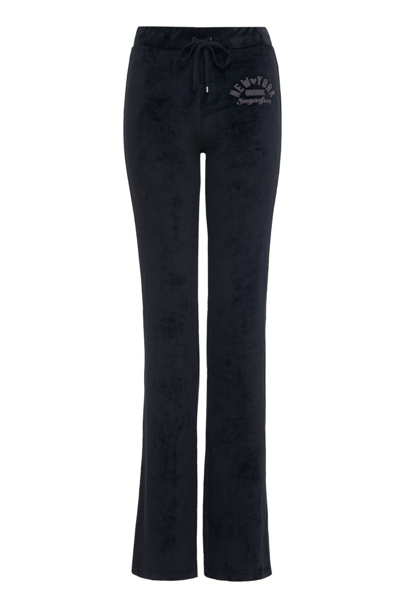 EMBOSSED PRINTED SUPER SOFT VELOUR PANTS-25831086-110