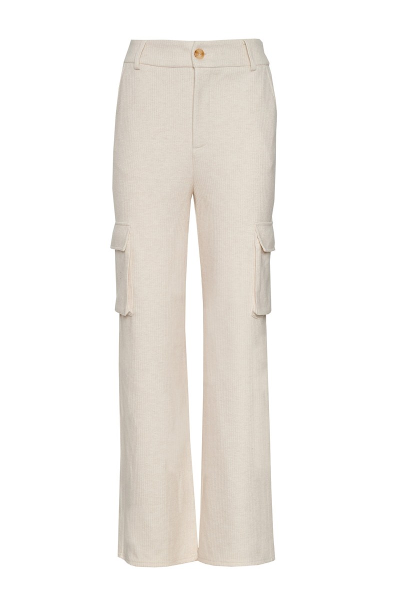 CARGO HIGH WAISTED CORDUROY PANTS-25831094-103