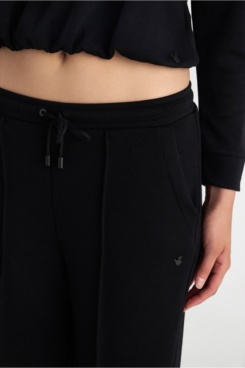 SOFT LIGHT TOUCH HIGH WAISTED PANTS WITH PINTUCKS-25831095-110