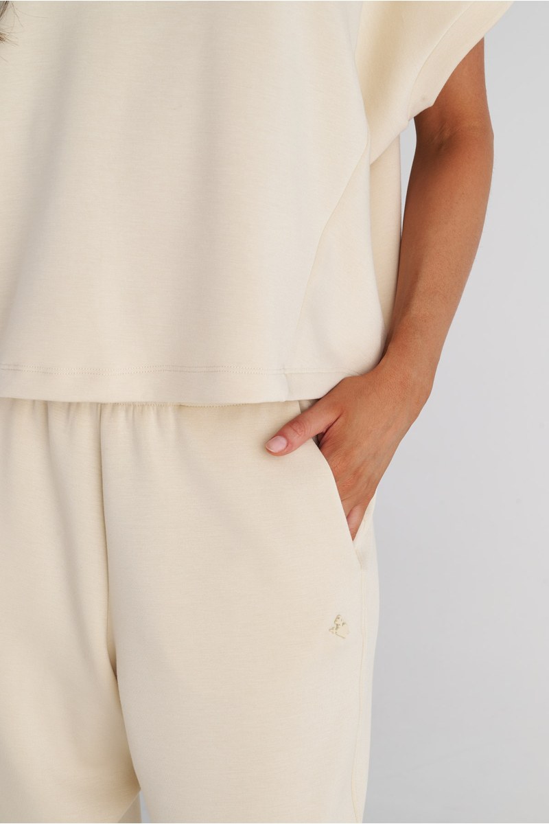 SOFT LIGHT TOUCH CUFFED HEM PANTS-25831099-103