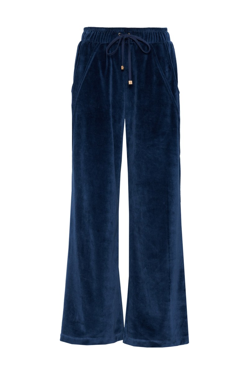 HIGH WAISTED VELOUR PANTS IN LOOSE FIT-25831123-852