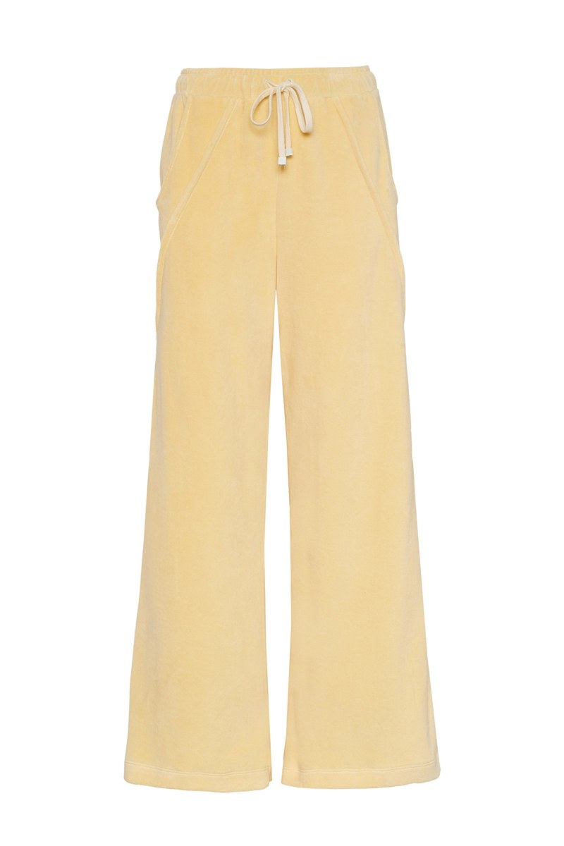 HIGH WAISTED VELOUR PANTS IN LOOSE FIT-25831123-963